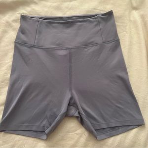Girlfriend Collective FLOAT High-Rise Run Short Sea Glass MEDIUM